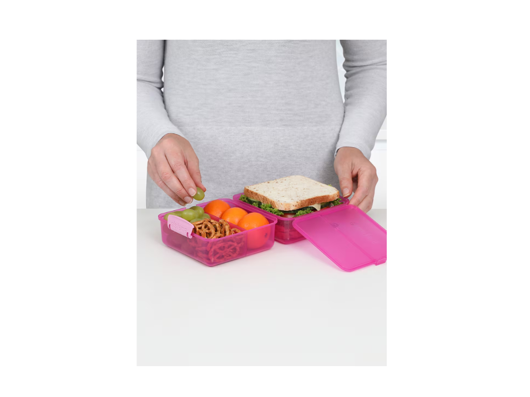 Buy Sistema 1.4L Lunch Cube – 2-Level Lunch Box | in Qatar Buy Sistema 1.4L Lunch Cube – 2-Level Lunch Box | in Qatar